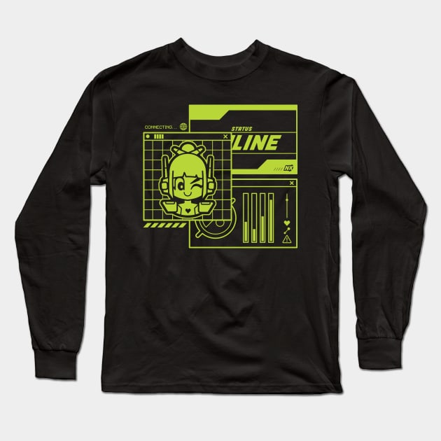 MAINFRAME (Dark) Long Sleeve T-Shirt by heynatking